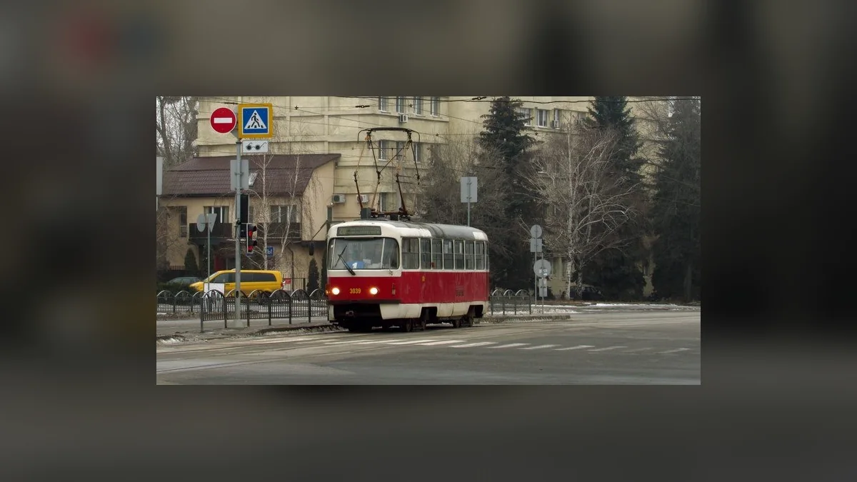 У Харкові 24 жовтня трамвай №1 тимчасово змінить маршрут