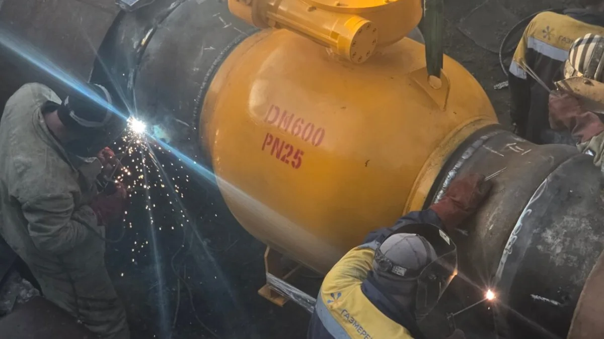 В Основ’янському районі Харкова замінили запірний пристрій газової мережі