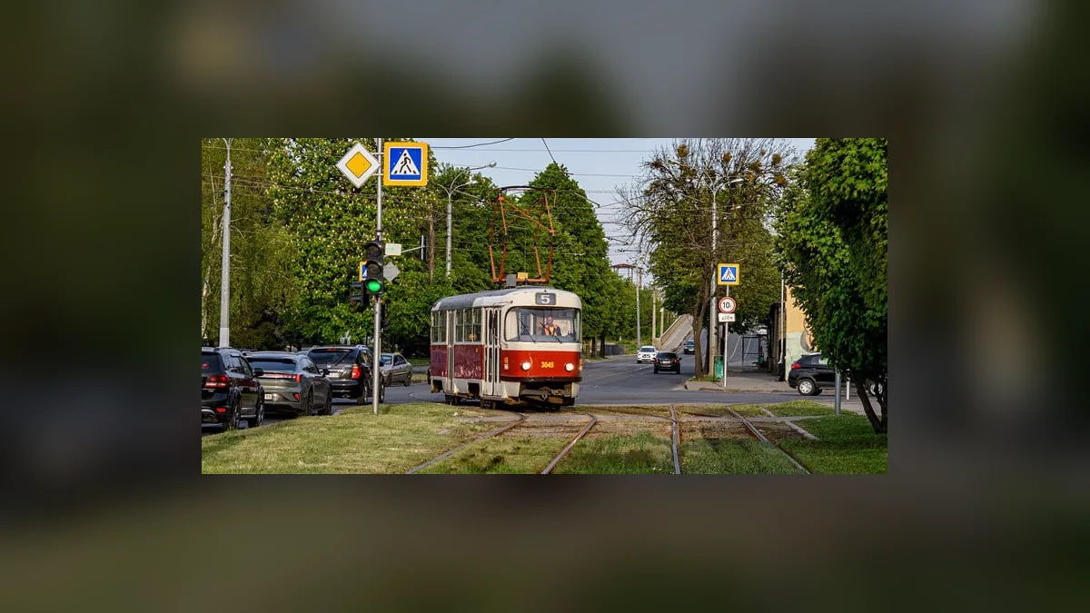 У Харкові трамвай № 5 відновив рух за основним маршрутом